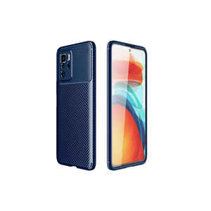 Étui de protection en silicone bleu marine Netzy Safa Negro Series pour Xiaomi Poco X3 GT, Poco X4 Pro 5G, Poco M4 5G et Poco Plus - Product Image 1