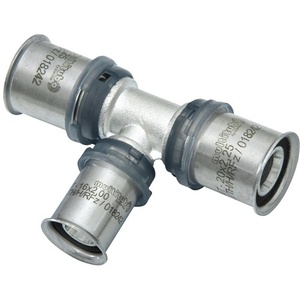Conector en T Metálico Multitubo G2 Rojo Paquete de 4 unidades de 25x16x25 mm - Product Image 1