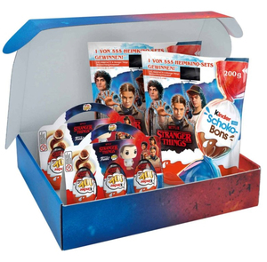 Huevos de Chocolate Sorpresa Kinder Joy Edición Stranger Things T1 Caja de 72 Piezas Surtidas Regalos de Juguetes Venta al por Mayor y al por Menor - Product Image 1