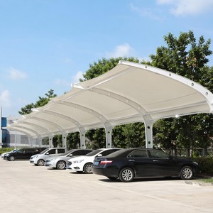<span class=keywords><strong>Struttura</strong></span> Personalizzata per Tettoia/Pergola in Membrana PVDF Architettonica per Parcheggio Esterno - Product Image 2
