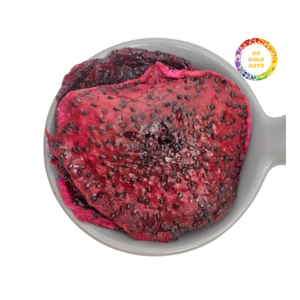 Tranches de fruit du dragon séchées naturelles et biologiques - Snack de fruits tropicaux sucré en vrac, transformé par procédé AD, pour les régimes végétaliens et à base de plantes - Product Image 3