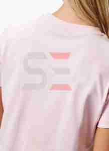 2025 Custom Logo Women Crop <b>Top</b> Wholesale <b>High</b> Quality Comfy Breathable Eco-Friendly Polyester/Cotton Blend Gym Fitness <b>Tops</b> - Product Image 3