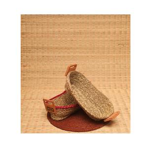 Sabai Eco-Friendly <b>Grass</b> Basket Handcrafted with Rustic Style Circle Shape for Modern Home Decorative Storage - Product Image 2
