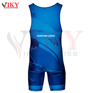 ชุดกีฬาเสื้อกล้ามมวยปล้ำสำหรับเยาวชนฟิตเนสเสื้อกล้ามมวยปล้ำดีไซน์ล่าสุด - Product Image 2