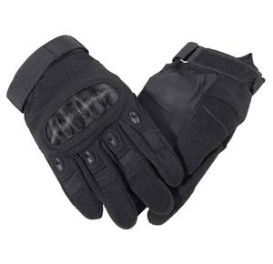Industria directa Muestra gratis Guantes tácticos Hombres Pantalla táctil Paintball Guantes de motocicleta Guantes tácticos Medio dedo completo Verde - Product Image 3