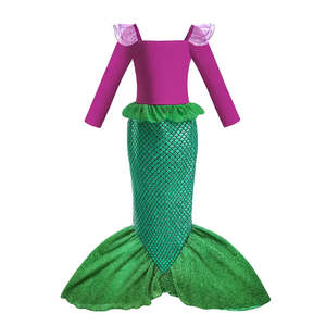 ชุดคอสตูมไซรีนสำหรับเด็กพร้อมวิกผมสำหรับเด็ก - Product Image 2