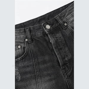 Nueva Llegada OEM Pantalones Vaqueros de Verano para Hombre con Diseño Único Estilo Urbano Alta Calidad Venta al por Mayor Proveedor a Granel - Product Image 4
