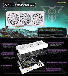 Nuevo Manli Polar Fox R T X4080 Super 16GB GDDR6X GPU Gaming Graph ICS Ca RD R T X 4080 Super R T X 4070 Ti Super R T X - Product Image 2