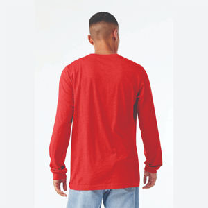Quick Sell Crew Neck <b>Long</b> <b>Sleeve</b> <b>T</b> <b>Shirt</b> 100% Cotton Customized Logo Screen Print Streetwear <b>T</b>-<b>shirt</b> for <b>Men</b> - Product Image 3