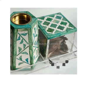 2023รอมฎอนชุดถาดฝังกระดูกแบบพิเศษปลั๊กเสียบรูปโป๊ยกั๊กกล่องอะคริลิคไม้ล่าสุดแจกันเครื่องหอมอโรมาอโรมาเทอราพีเครื่องพ่นทางศาสนา - Product Image 1