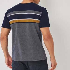Meilleure vente T-shirts décontractés pour hommes 100% coton Design solide de haute qualité respirant séchage rapide coupe ample en gros - Product Image 2