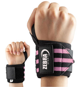 Por encargo de alta calidad Super Heavy Powerlifting entrenamiento Fitness Power levantamiento de pesas muñequera soporte gimnasio muñequeras venta - Product Image 5