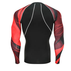 2025 BJJ MMA manches longues Rash Guard pantalon Shorts entraînement Compression ensemble nouveauté respirant Fitness vêtements - Product Image 4