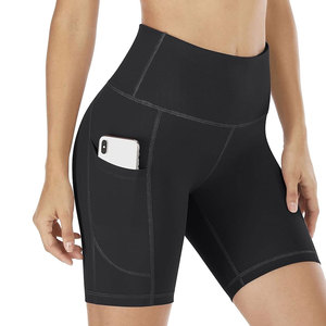 Shorts Deportivos Transpirables y Ligeros para Mujer, Spandex/Poliéster, Cintura Elástica, Producto Popular, Superventas - Product Image 1