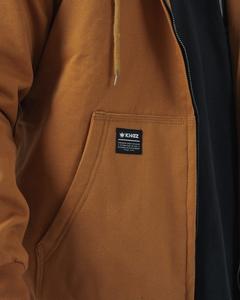 Sudaderas con Capucha Marrones Personalizadas al por Mayor, Sudadera de Algodón Extra Grande, Estilo Urbano, Estampado Gráfico, Sudadera Gruesa - Product Image 3