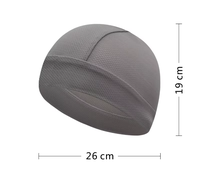 Logo personnalisé de haute qualité Cyclisme en plein air Running Mens Sport Skull Cap Beanie Hat Elastic Motorcycle Helmet Liner Wave Cap