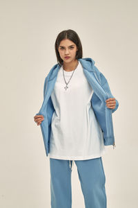 Sweats à capuche unisexes personnalisés 100% coton à fermeture éclair, col à capuche, lourds, surdimensionnés, streetwear, mode, service OEM - Product Image 4