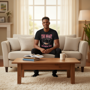 Camiseta con Memes de Gatos Divertidos, Producto Promocional Humorístico con la Bestia en el Interior para Amantes de los Gatos - Product Image 2