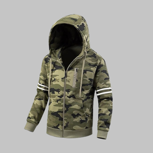Fabricación de Sudaderas con Capucha de Forro Polar para Hombre, Diseño Personalizado, Venta Caliente de Invierno, Color Sólido, Casual, 100% Algodón, con Bolsillo, Talla Grande - Product Image 3