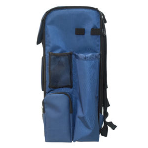 Sac à dos de baseball personnalisé en polyester de haute qualité Fermeture ouverte robuste Style tendance Doublure imperméable pour les sports décontractés - Product Image 4