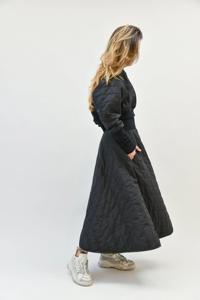 Meilleur design Veste de motard en cuir de mouton pour femmes Streetwear à fermeture éclair de haute qualité avec rembourrage en coton matelassé et tissu teint - Product Image 3