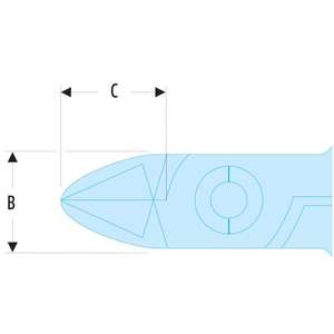Outils de découpe et de formage fins Facom-Micro-Tech, petites cisailles à mailles fines - Product Image 2