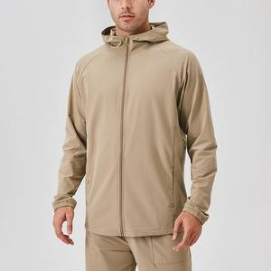 Nouveau style décontracté pour hommes à la mode grande taille 100% sweats à capuche en coton respirant pour l'hiver motif solide avec col à capuche-Vente en ligne! - Product Image 5
