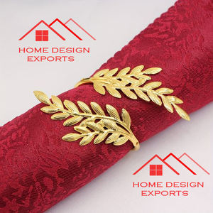 Servilletero de Metal de lujo con acabado dorado de diseño nórdico para bodas, fiestas en casa, eventos, decoración, servilletero de Metal al por mayor - Product Image 2