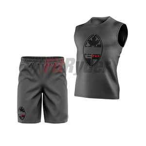 Uniformes de football américain 7on7 respirant uniformes de football grande taille pour hommes vente en gros de vêtements de sport confortables de meilleur design - Product Image 4