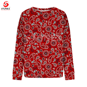 Sweat-shirts décontractés pour femmes en polyester/coton lavé, prix bas OEM, sur mesure, grandes tailles, couleurs personnalisées - Product Image 4
