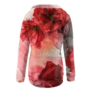 เสื้อฮู้ดสตรีทพิมพ์ลายซับลิเมชันงานตามสั่งเสื้อผ้าแฟชั่นสตรีท - Product Image 2