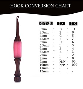 Ensemble de crochets ergonomiques en palissandre Aiguille à tricoter à la main personnalisée portable avec crochet en palissandre de style simple et élégant - Product Image 5