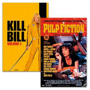 Ensemble d'affiches de films Uma Thurman au design moderne - Product Image 4