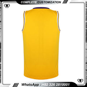 OEM conception personnalisée logo vêtements de basket-ball sublimation maillot de basket-ball uniforme équipe club numéro cousu ensemble de basket-ball - Product Image 3