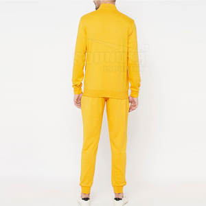 Chándales de hombre Liso Teñido Casual Moda Bajo MOQ Mejor diseño Chándal Slim Fit Hombres Chándales - Product Image 2