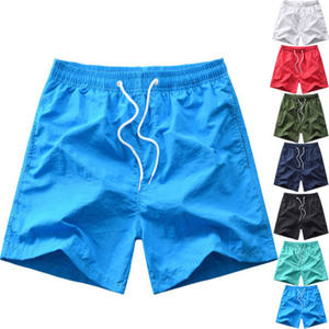 Pantalones cortos deportivos sólidos de verano para hombre al por mayor, de secado rápido, personalizables, para correr, gimnasio, playa, envío DDP - Product Image 1