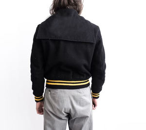 Chaqueta Varsity 100% Lana para Hombre, Talla Grande, Transpirable, Estilo Urbano, Invierno, Alta Calidad, Casual y Deportiva - Product Image 2