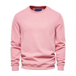 Sudadera de Hombre de Alta Calidad para Otoño e Invierno, Colorida, Manga Larga, Precio al por Mayor, 100% Algodón, Básica, 2025 - Product Image 1