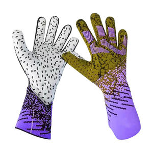 Gants de gardien de but de football de football professionnels de haute qualité Matériau en latex respirant avec caractéristiques de protection des doigts - Product Image 2