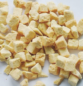 Tranches de goyave blanches lyophilisées et morceaux en dés Goût aigre Collation saine emballée sous vide pour les smoothies et la pâtisserie - Product Image 1