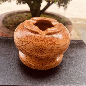 ที่เขี่ยบุหรี่ไม้รูปมะพร้าว,ที่เขี่ยบุหรี่ทำจากไม้ธรรมชาติขนาดออกแบบได้เอง - Product Image 6