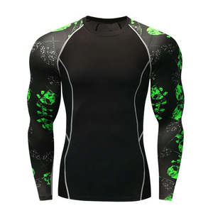 Camiseta de Protección Solar Personalizada de Alta Calidad para Hombre, Anti-UV, Secado Rápido, Transpirable, Spandex/Nailon, Logotipo OEM, Diseño Personalizable - Product Image 1