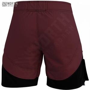 Shorts de combat personnalisés imprimés par sublimation, vente chaude OEM, shorts de fitness pour hommes, shorts de boxe MMA, fabrication en gros, shorts MMA de haute qualité pour hommes - Product Image 2
