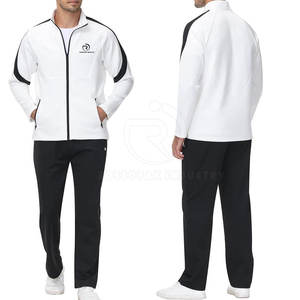 Chándal deportivo personalizado, ropa de invierno ecológica para correr, precio al por mayor, patrón sólido, ropa deportiva para correr - Product Image 4