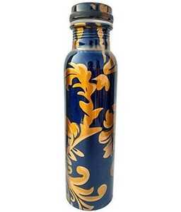 Bouteille d'eau en cuivre moderne pour la santé avec flux de consommation direct Accessoires de boisson en cuivre pur Utilisation potable décorative - Product Image 6