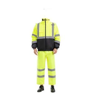 Chaqueta de construcción reflectante Hi Vis de calidad superior Chaqueta DE SEGURIDAD impermeable cálida con logotipo personalizable - Product Image 2