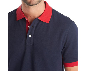 Polos pour hommes de qualité supérieure Conception personnalisée 100% coton de haute qualité avec nouveau logo T-shirt polo en gros - Product Image 2