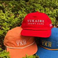 Topi kustom 5 Panel tidak terstruktur Logo topi Kemah bordir tali topi Snapback profil rendah dengan tali