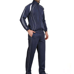 ชุดวอร์มสองชิ้นสำหรับออกกำลังกายผ้าฟลีซระบายอากาศได้ดีใช้ได้ทั้งชายและหญิงชุดออกกำลังกายผ้าคอตตอน100% ใส่วิ่ง - Product Image 2