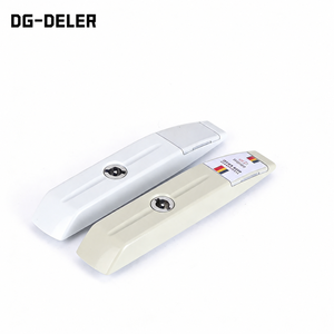 מנעול קדמי DeLe MS8024 בעל ליבה שטוחה, חיבור שטוח, סגסוגת אלומיניום, נגד גניבה, לארונות חלוקה בעלי מתח גבוה. - Product Image 2